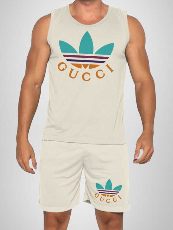New 2025 -G Luxury Brand Premium Tanktop & Shorts Outfit For Men -Max012632