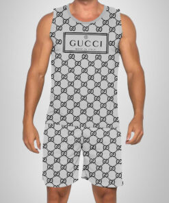 New 2025 -G Luxury Brand Premium Tanktop & Shorts Outfit For Men -Max012636