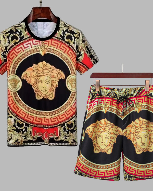 2024 – Set V Tracksuit T-shirt & Shorts –  Max01089
