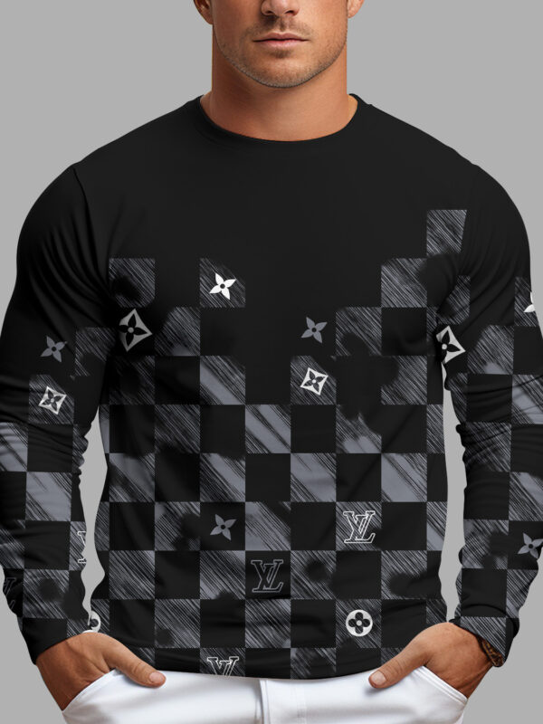 New 2025- Long Sleeves Shirt  for men women luxury brand clothing clothes outfit -PU24112126