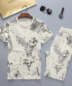 2025 – Set D  Tracksuit T-shirt & Shorts – TU24051309