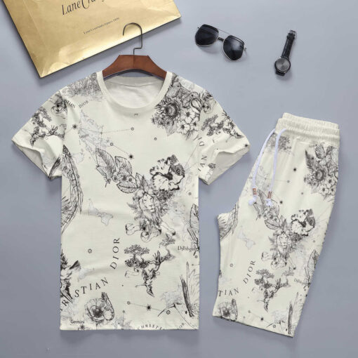2025 – Set D  Tracksuit T-shirt & Shorts – TU24051309
