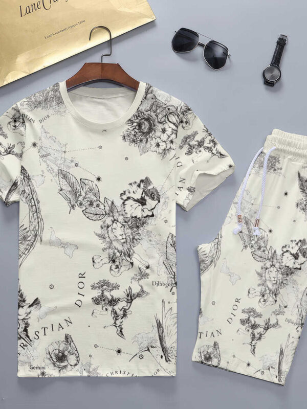 2025 – Set D  Tracksuit T-shirt & Shorts – TU24051309