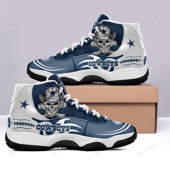 Dallas Cowboys Air Jordan 11 Shoes – Custom Sneaker -Max2407192013