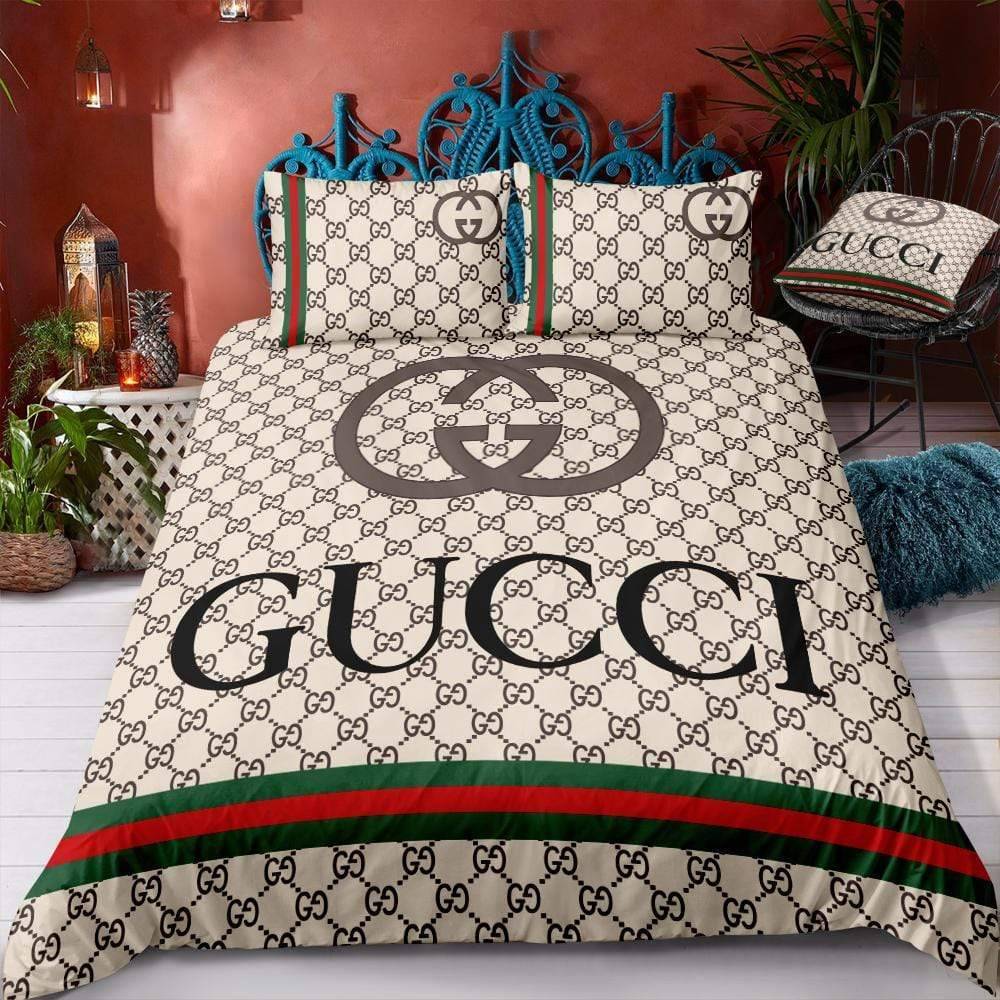 G  Premium Fashion Limited Luxury Brand Bedding Set Home Decor – Min00332