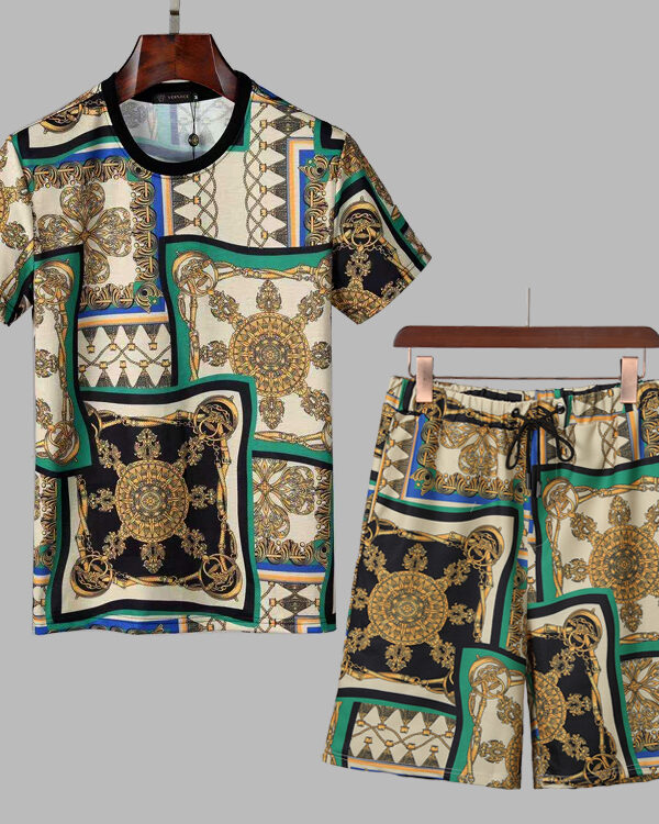 2024 – Set V  Tracksuit T-shirt & Shorts – Max02686