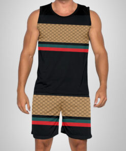New 2025 -G Luxury Brand Premium Tanktop & Shorts Outfit For Men -Max012643