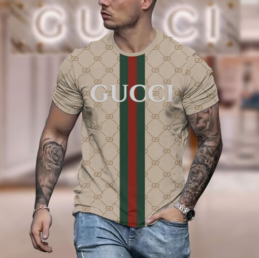 New 2025-  G  Luxury  Brand Premium T-Shirt Outfit For Men Women – Max011676