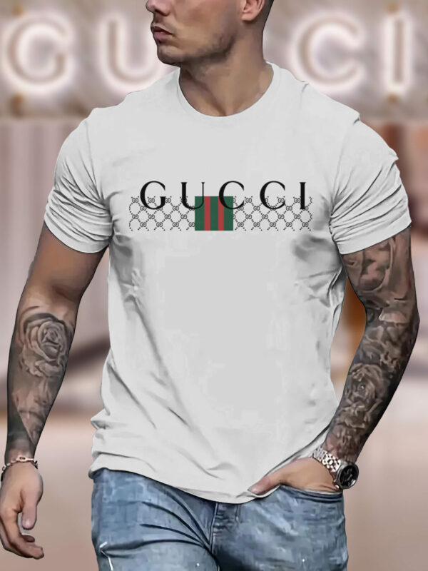 New 2025-  G  Luxury  Brand Premium T-Shirt Outfit For Men Women – Max011672