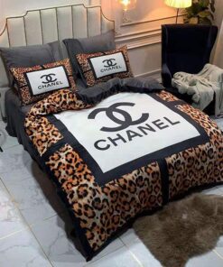 Chanel Premium Fashion Limited Luxury Brand Bedding Set Home Decor -Min00471