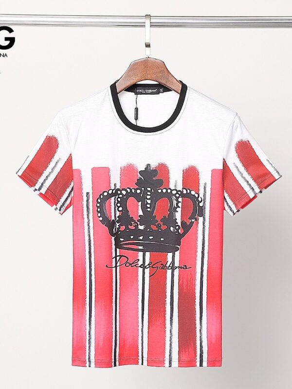 New 2024 – D Luxury Brand Premium T-Shirt Outfit For Men Max5018