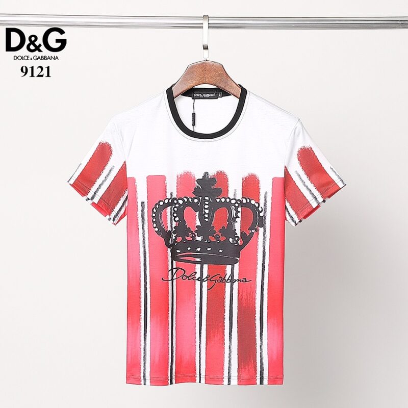 New 2024 – D Luxury Brand Premium T-Shirt Outfit For Men Max5018