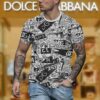 New 2025 – D Luxury Brand Premium T-Shirt Outfit For Men – Max012481
