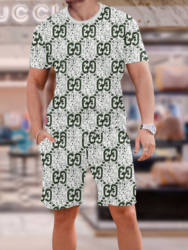 2025 – Set G Tracksuit T-shirt & Shorts –   – Max011928
