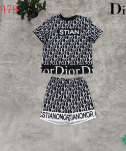 2024 – Set D  Tracksuit T-shirt & Shorts – Max4559