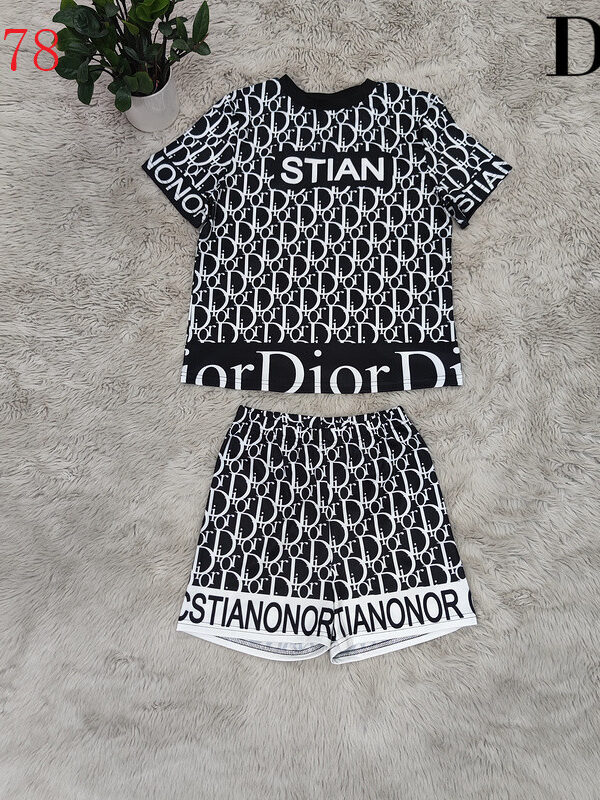 2024 – Set D  Tracksuit T-shirt & Shorts – Max4559