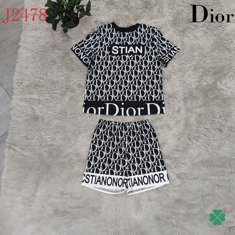 2024 – Set D  Tracksuit T-shirt & Shorts – Max4559