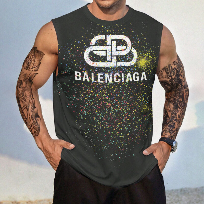 Luxury Brand Premium Slimfit Tank Top For Men-TDA002948