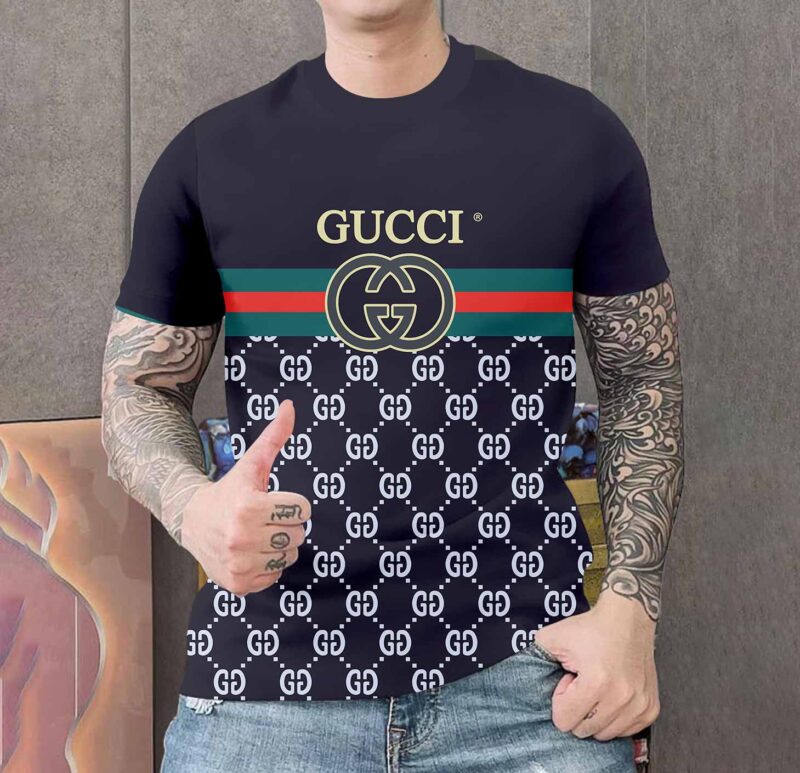 New 2025-  G  Luxury  Brand Premium T-Shirt Outfit For Men Women – Max012106