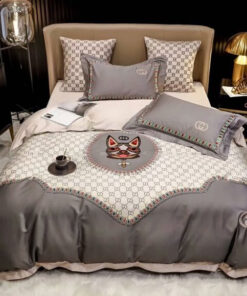 G  Premium Fashion Limited Luxury Brand Bedding Set Home Decor – Min00379