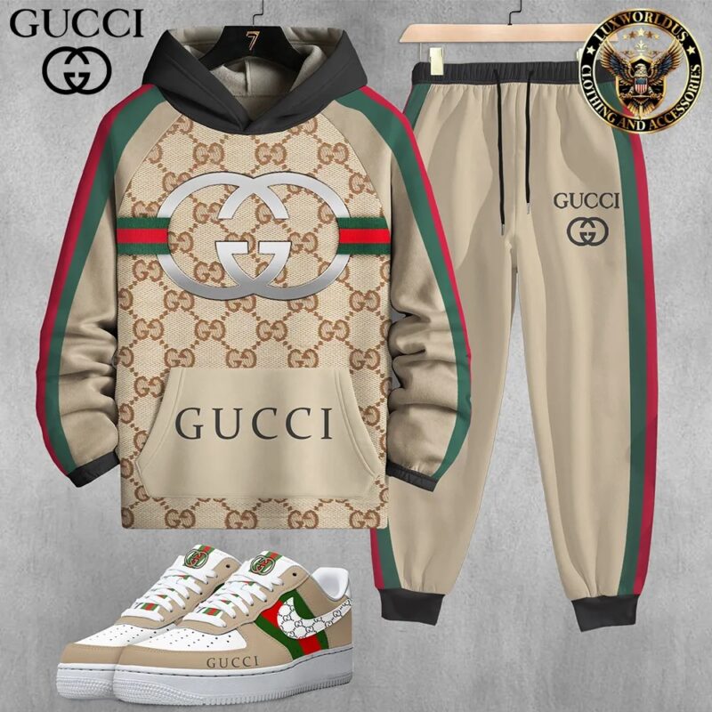 New 2025,G  G Limited Edition Set Hoodie & Pants Match AF1 Sneaker – Max2408253572