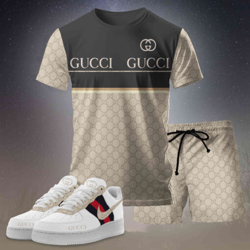 New 2025 – Set G Tracksuit  Air Force 1 & T-shirt & Shorts – chic210408