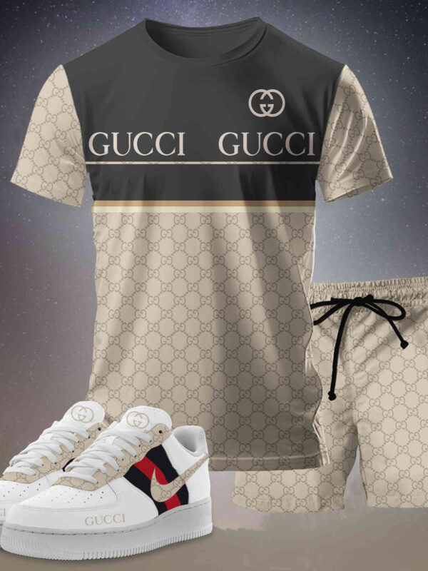 New 2025 – Set G Tracksuit  Air Force 1 & T-shirt & Shorts – chic210408