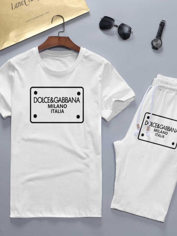 2025 – Set G Tracksuit T-shirt & Shorts –   – TU24052915