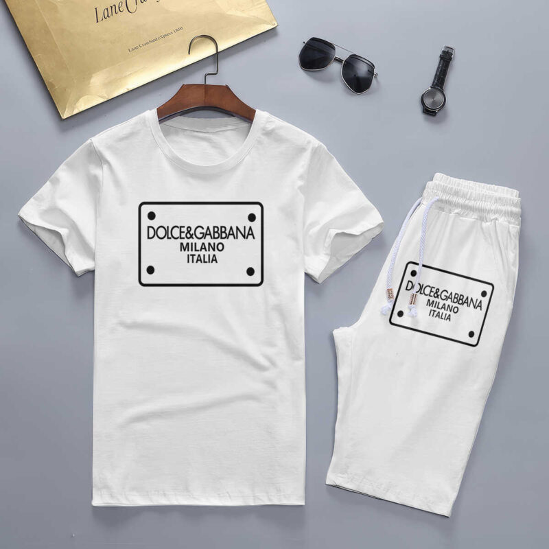 2025 – Set G Tracksuit T-shirt & Shorts –   – TU24052915
