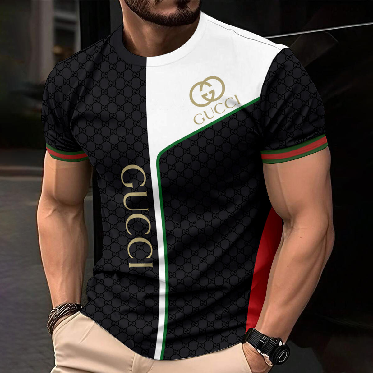 New 2025-  G  Luxury  Brand Premium T-Shirt Outfit For Men Women – Max2408263704