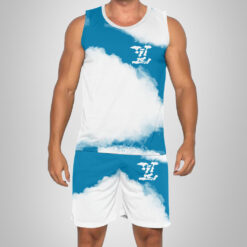 New 2025 – L Luxury Brand Premium Tanktop & Shorts Outfit For Men -Max012602