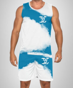 New 2025 – L Luxury Brand Premium Tanktop & Shorts Outfit For Men -Max012602
