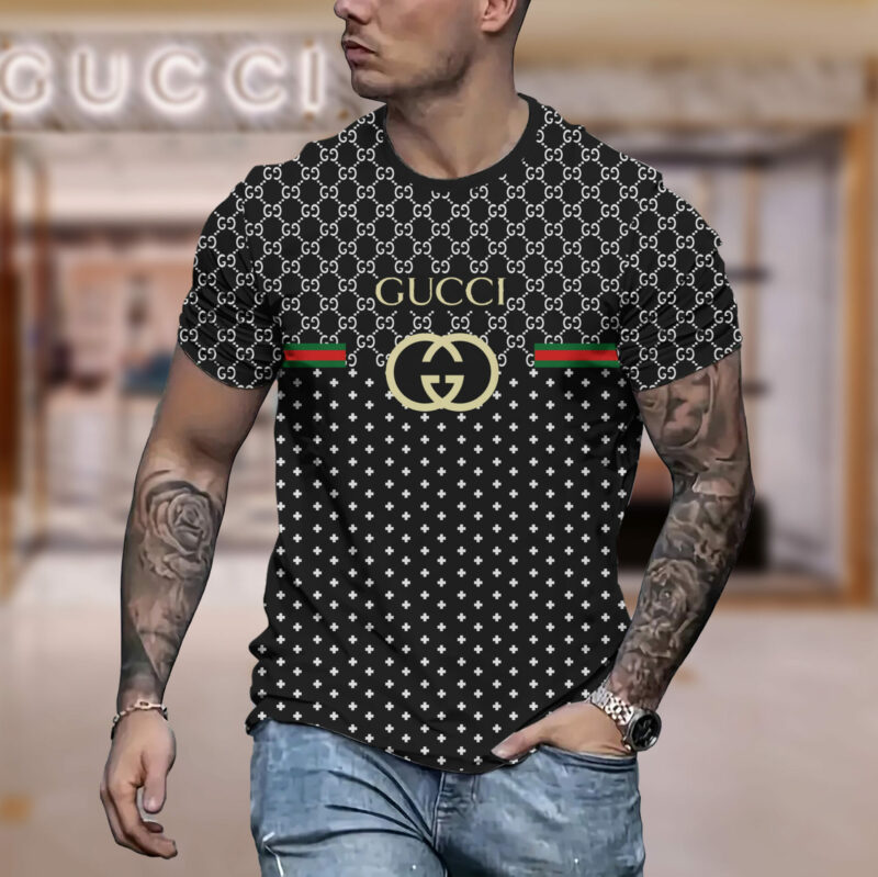 New 2025-  G  Luxury  Brand Premium T-Shirt Outfit For Men Women – Max012114