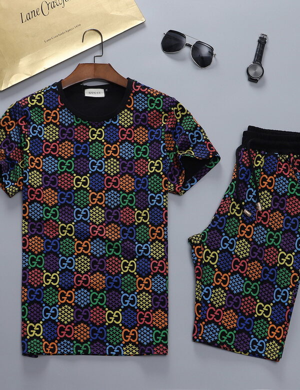 2024 – Set G Tracksuit T-shirt & Shorts –   – Max02796