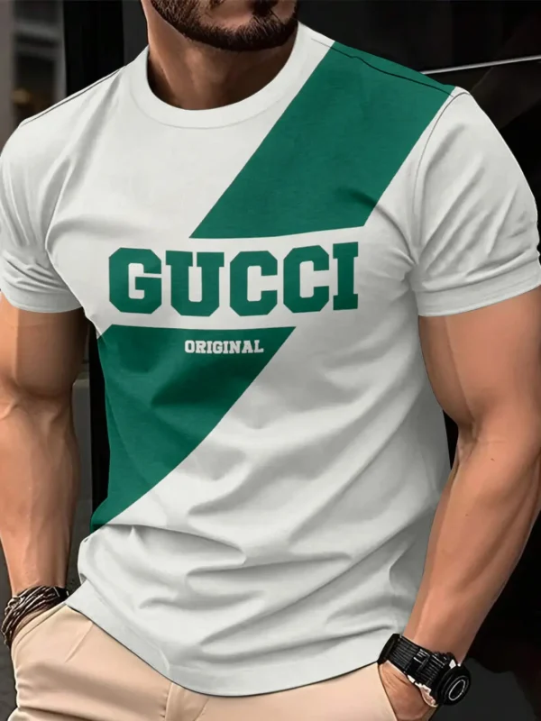 New 2025-  G  Luxury  Brand Premium T-Shirt Outfit For Men Women -CHIC251112