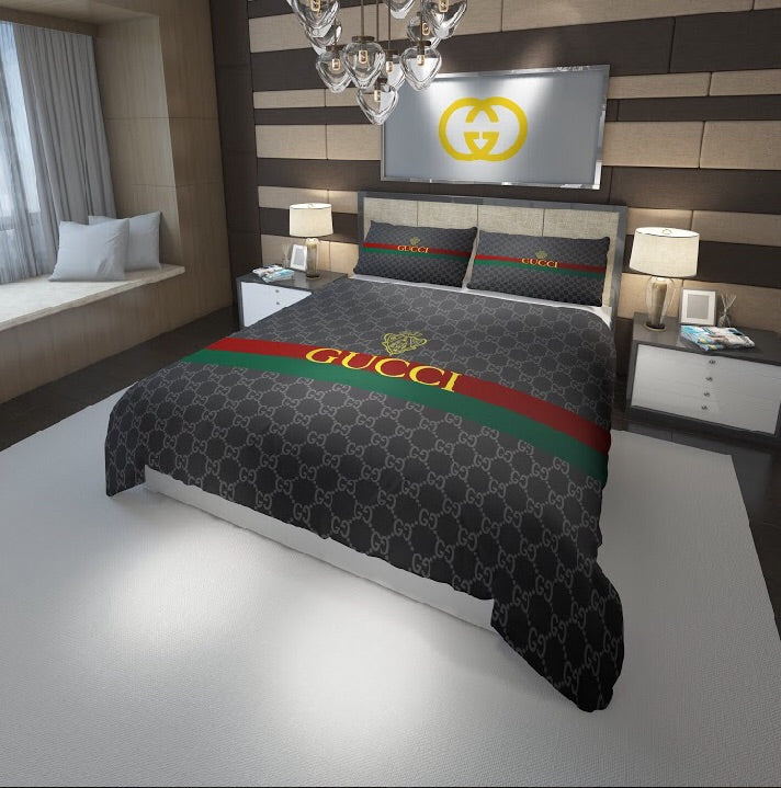 G  Premium Fashion Limited Luxury Brand Bedding Set Home Decor – Min00343