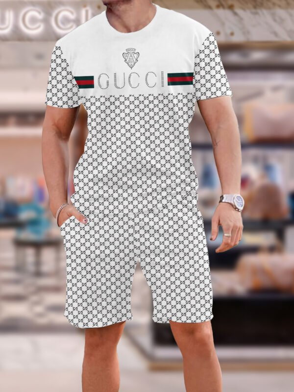 2025 – Set G Tracksuit T-shirt & Shorts –   – Max011836