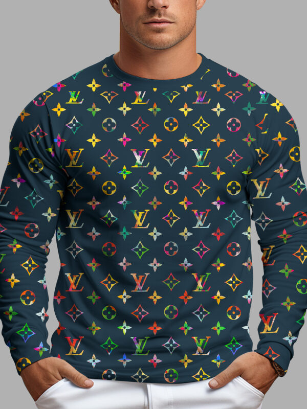 New 2025- Long Sleeves Shirt  for men women luxury brand clothing clothes outfit -PU24112115