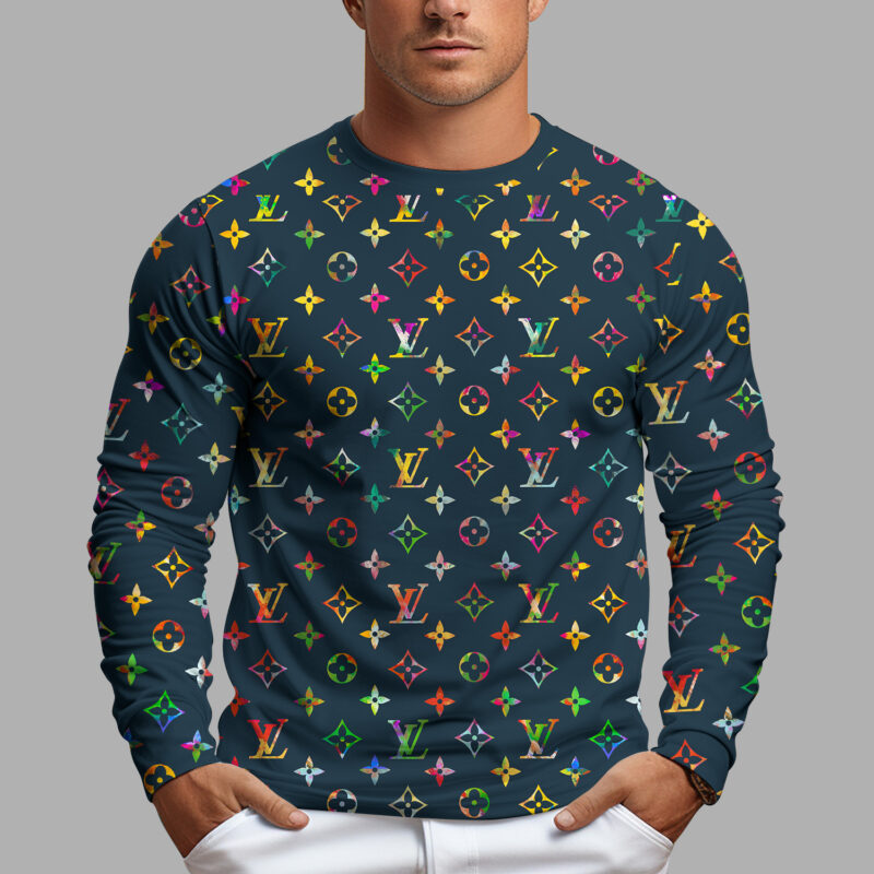 New 2025- Long Sleeves Shirt  for men women luxury brand clothing clothes outfit -PU24112115