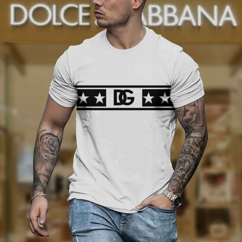 New 2025 – D Luxury Brand Premium T-Shirt Outfit For Men – Max012468