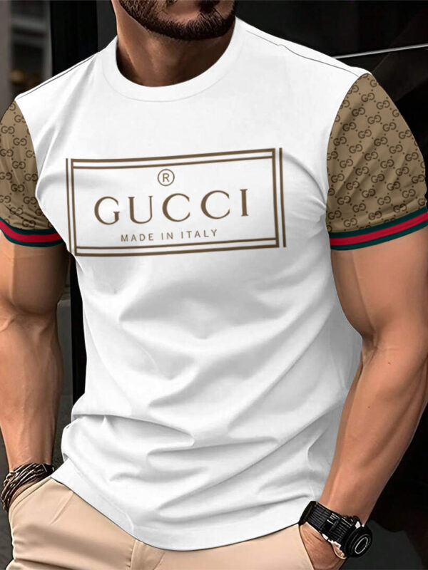 New 2025-  G  Luxury  Brand Premium T-Shirt Outfit For Men Women -CHIC5140101