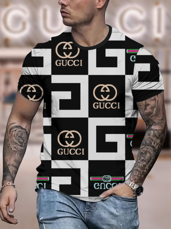New 2025-  G  Luxury  Brand Premium T-Shirt Outfit For Men Women – Max011624