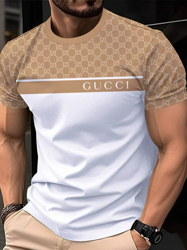 New 2025-  G  Luxury  Brand Premium T-Shirt Outfit For Men Women – Max2408263675
