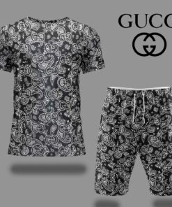 2024 – Set G Tracksuit T-shirt & Shorts –   – Max02937