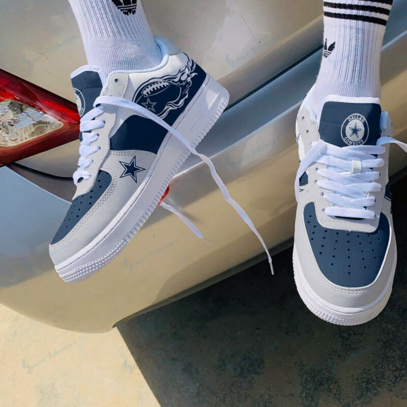 Dallas Cowboys Air Force 1 Shoes – Custom Sneaker – Max2407181951 - Image 2