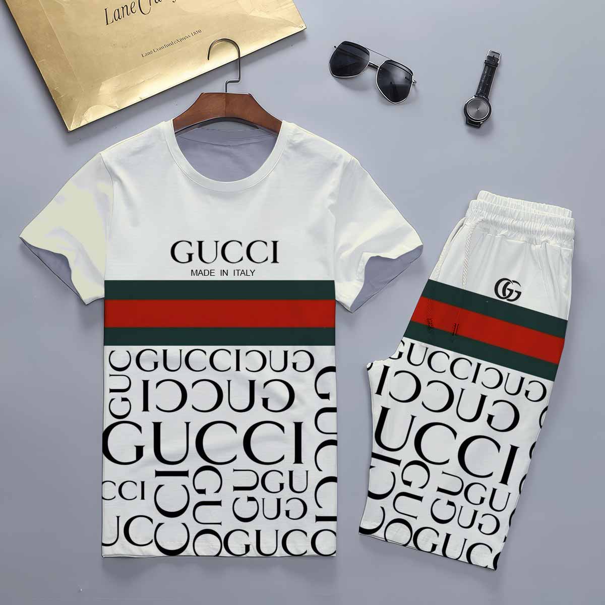 2025 – Set G Tracksuit T-shirt & Shorts –   – Max240516336