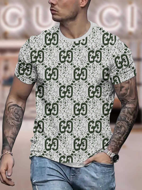 New 2025-  G  Luxury  Brand Premium T-Shirt Outfit For Men Women – Max011620