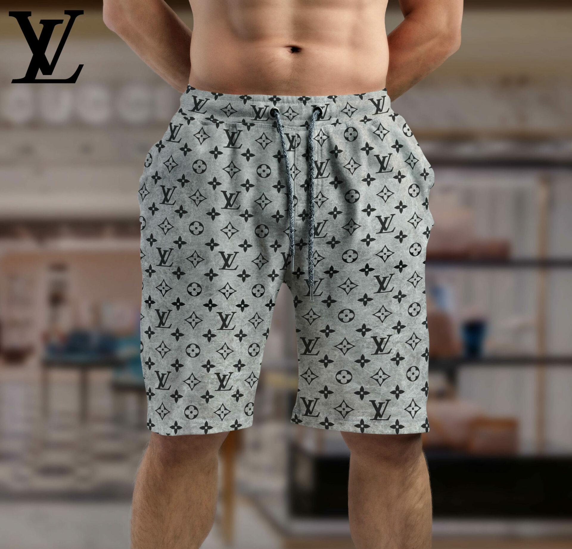 New 2025 L – Luxury Brand Unisex Shorts Special Gift Premium Outfit For Men  –  -B9G-STK-Max011654