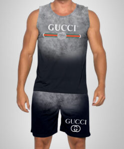 New 2025 -G Luxury Brand Premium Tanktop & Shorts Outfit For Men -Max012640