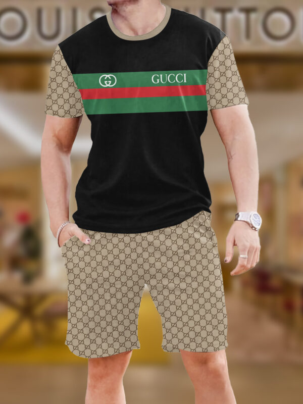 2025 – Set G Tracksuit T-shirt & Shorts –   – Max011644